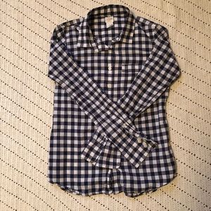 J. Crew Factory gingham shirt
